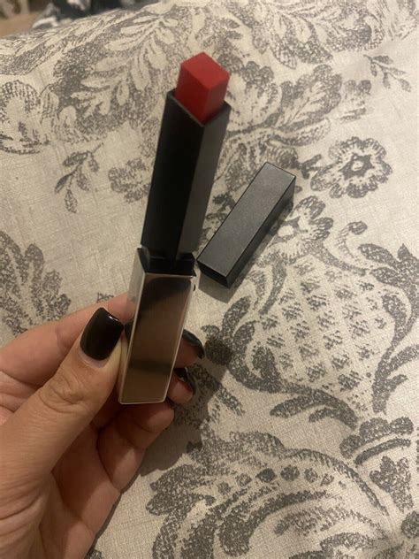 ysl red uncovered|Rouge Pur Couture The Slim Sheer Matte .